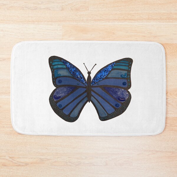 Item preview, Mixed Media Butterfly Blue designed and sold by theaadesigns.