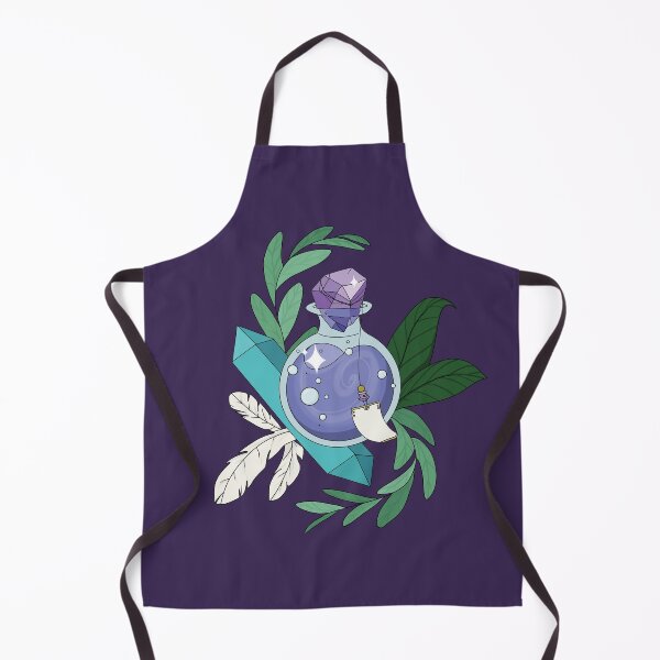 Item preview, DnD Magic Crystal Purple Potion Bottle designed and sold by MiaDelelai.