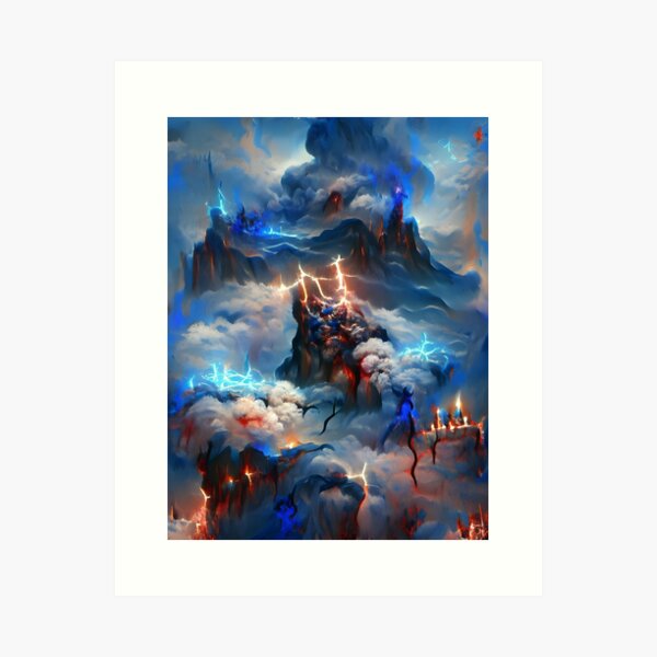Dark Kingdom Awakening Art Print