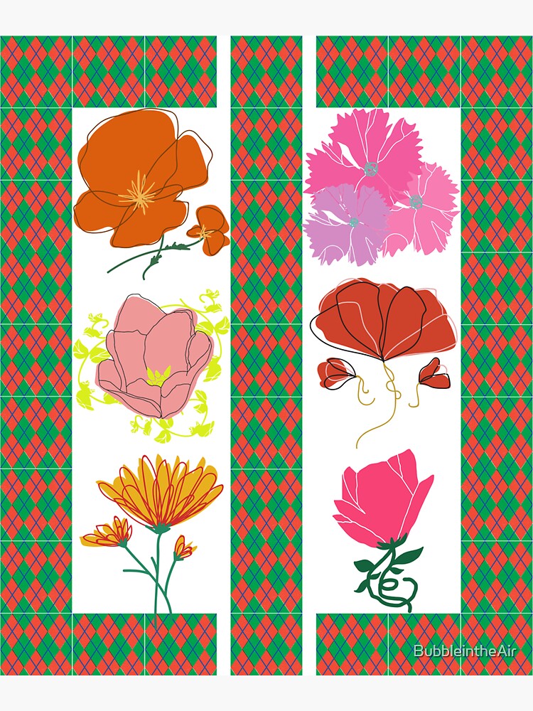 "Unisex Flowers in the garden" Sticker for Sale by BubbleintheAir