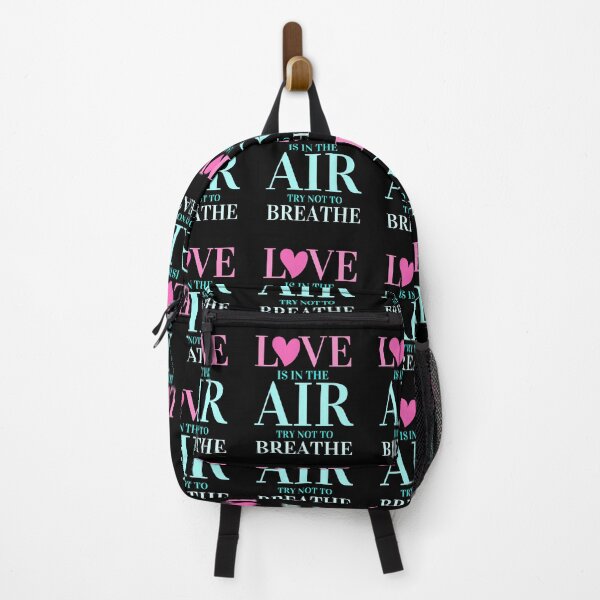 Item preview, Love is in the air try not to breathe, funny valentine designed and sold by Benchamart.