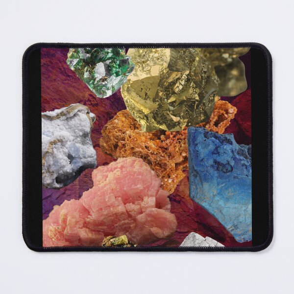 Item preview,  Colorful Digital Photo Collage Rocks & Minerals Design designed and sold by EarthArtDesigns.