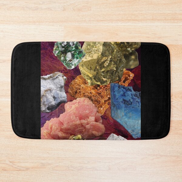 Item preview,  Colorful Digital Photo Collage Rocks & Minerals Design designed and sold by EarthArtDesigns.