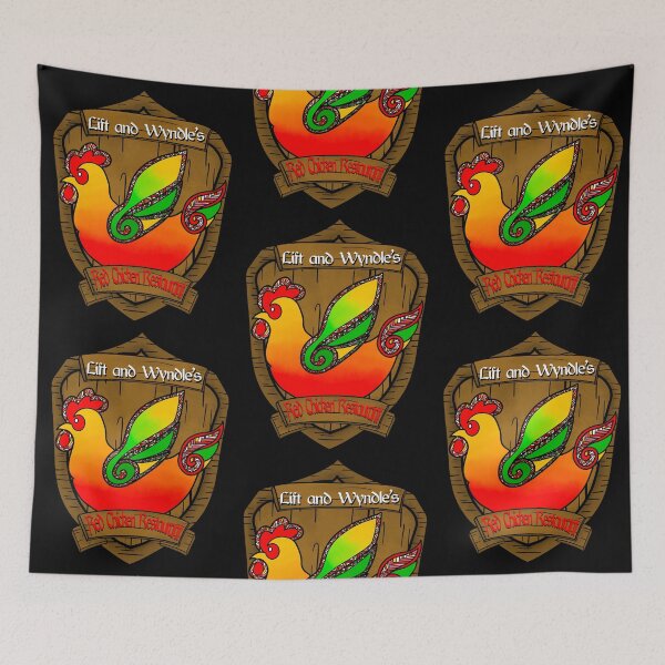 Item preview, Lift and Wyndle’s Red Chicken Restaurant  designed and sold by MaryAreWe.