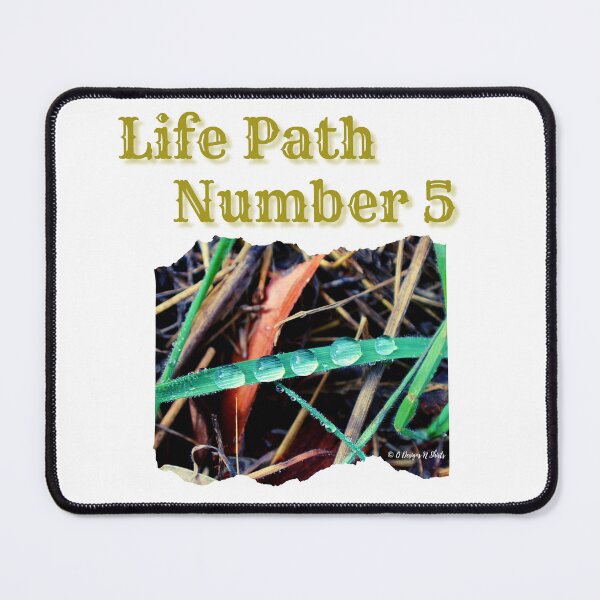 Item preview, Life Path Number 5 designed and sold by ODesignsNShirts.