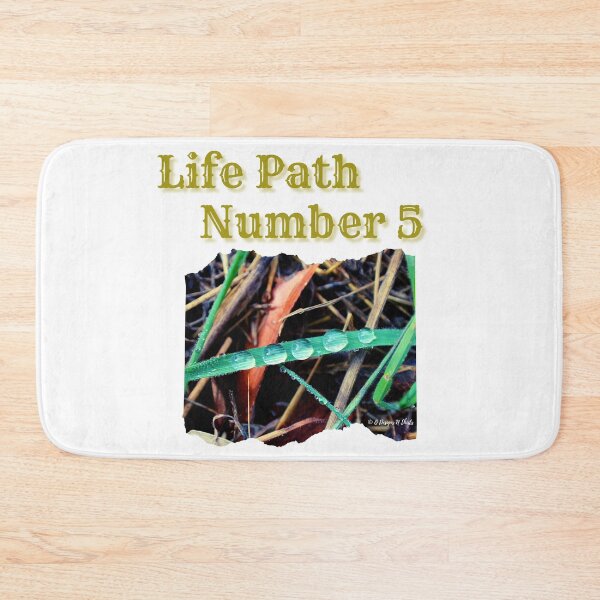 Item preview, Life Path Number 5 designed and sold by ODesignsNShirts.