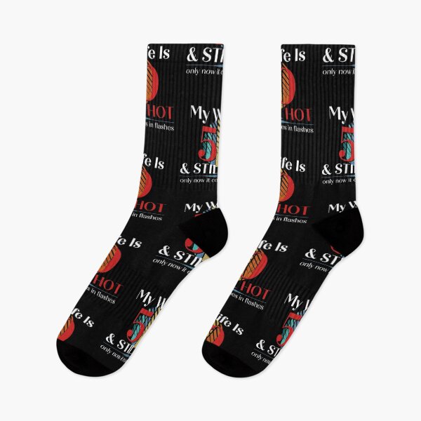 Item preview, My Wife Is 50 & Still Hot, Funny 50th Birthday with Retro Sunset, Milestone Birthday Gift designed and sold by Auntieck.