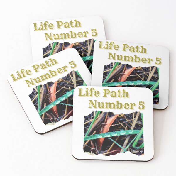 Item preview, Life Path Number 5 designed and sold by ODesignsNShirts.