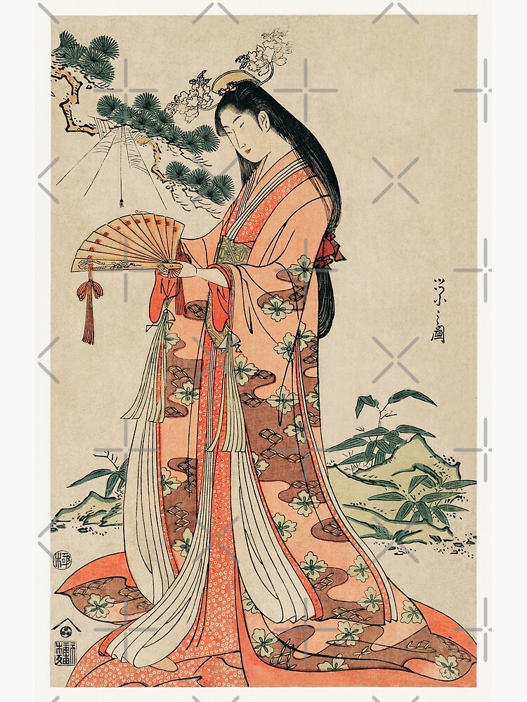 Katsushika Hokusai Japanese Princess 