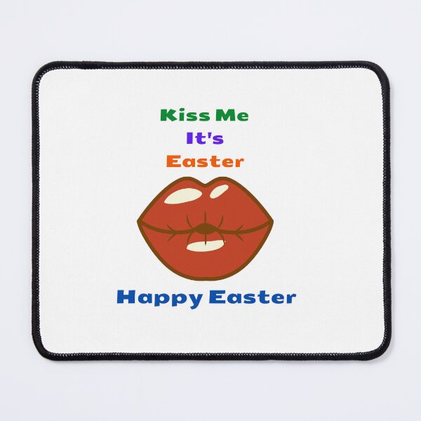 Item preview, Kiss Me Its Easter Happy Easter designed and sold by teewearstyle.