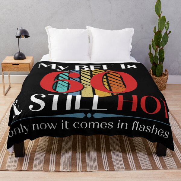 Item preview, My BFF Is 60 & Still Hot, Funny 60th Birthday with Retro Sunset, Milestone Birthday Gift designed and sold by Auntieck.