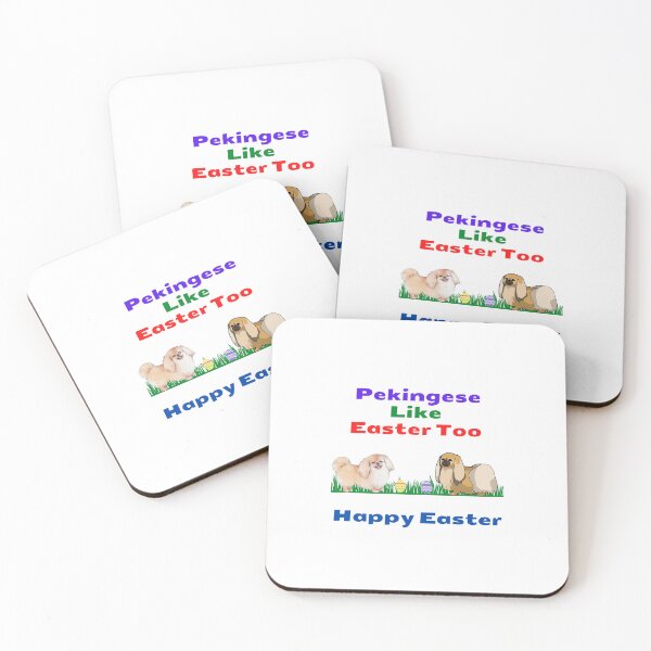 Item preview, Pekingese Like  Easter Too Happy Easter designed and sold by teewearstyle.