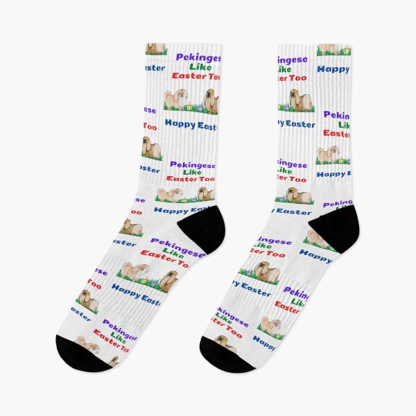 Item preview, Pekingese Like  Easter Too Happy Easter designed and sold by teewearstyle.