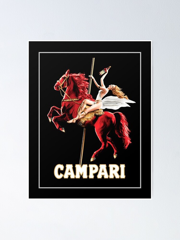 Vintage Italian Campari Red Passion Advertising Artwork, 1990s for sale at  Pamono