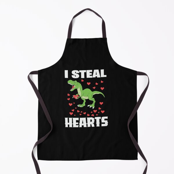 Item preview, T-Rex, I steal Hearts, Valentines Day, Funny T-rex designed and sold by OutLoudDesigns.