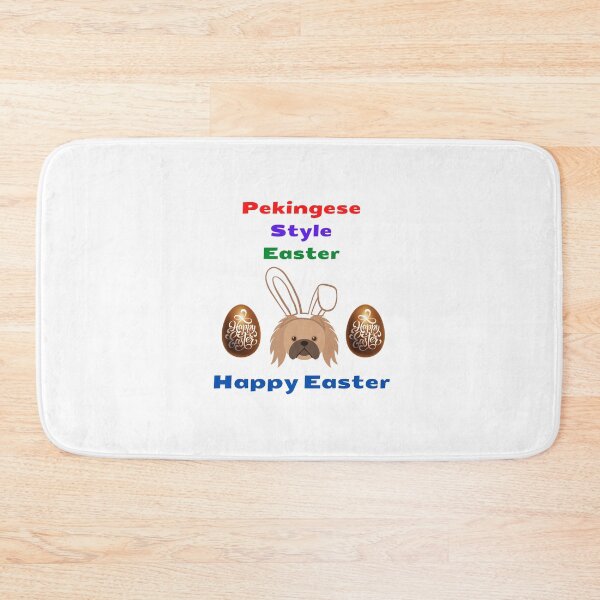 Item preview, Pekingese Style Easter Happy Easter designed and sold by teewearstyle.
