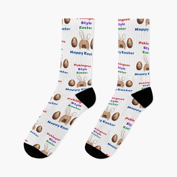 Item preview, Pekingese Style Easter Happy Easter designed and sold by teewearstyle.