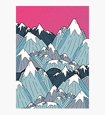 Morning Mounts Photographic Print