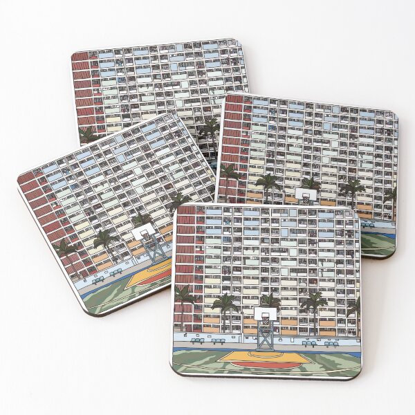 Artikelvorschau, Hong Kong Rainbow Choi Hing Estate Basketballplatz entworfen und verkauft von lalashellsArt.