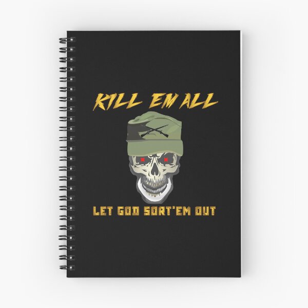Item preview, Army - Ranger Patrol Cap - Skull - Killem All - Let God Sortem Out X 300 designed and sold by Military Insignia Products.