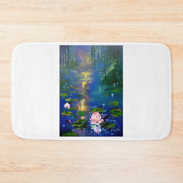 Item preview, Evening on Monet's Pond designed and sold by jennyleeandjim.