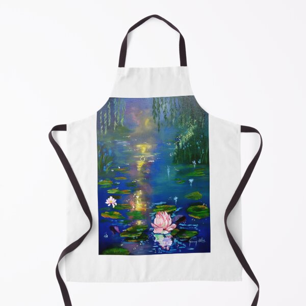 Item preview, Evening on Monet's Pond designed and sold by jennyleeandjim.