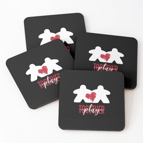 Item preview, Play Together Valentines Meeples designed and sold by geekyT.