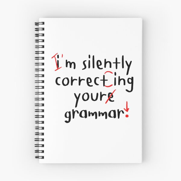 Item preview, I'm Silently Correcting Your Grammar designed and sold by ni3ma.