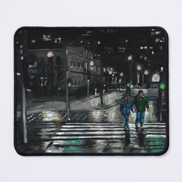Item preview, Front of Library After Rain designed and sold by Rina Arling.