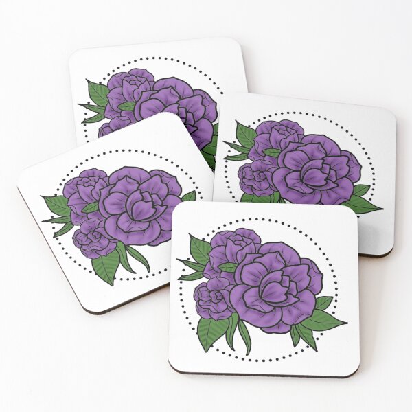 Item preview, Purple flowers  designed and sold by hunnybae94.