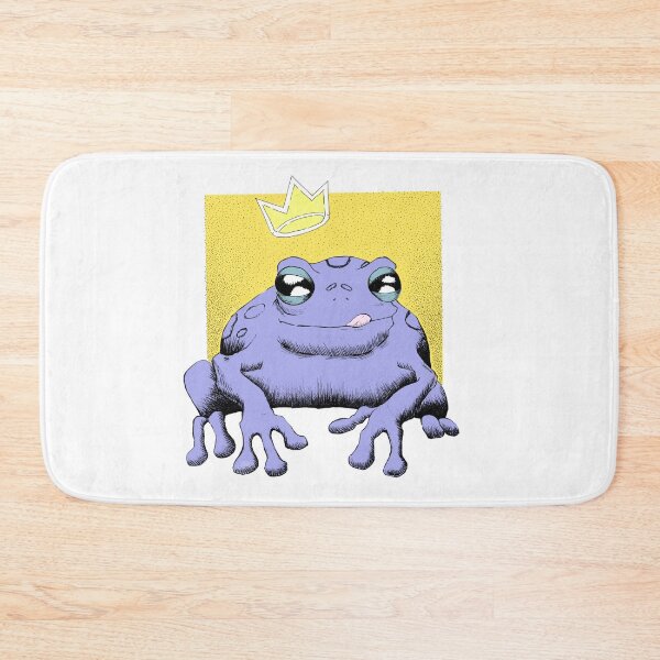Item preview, Satisfied - A Happy Purple Frog designed and sold by TwinHand.