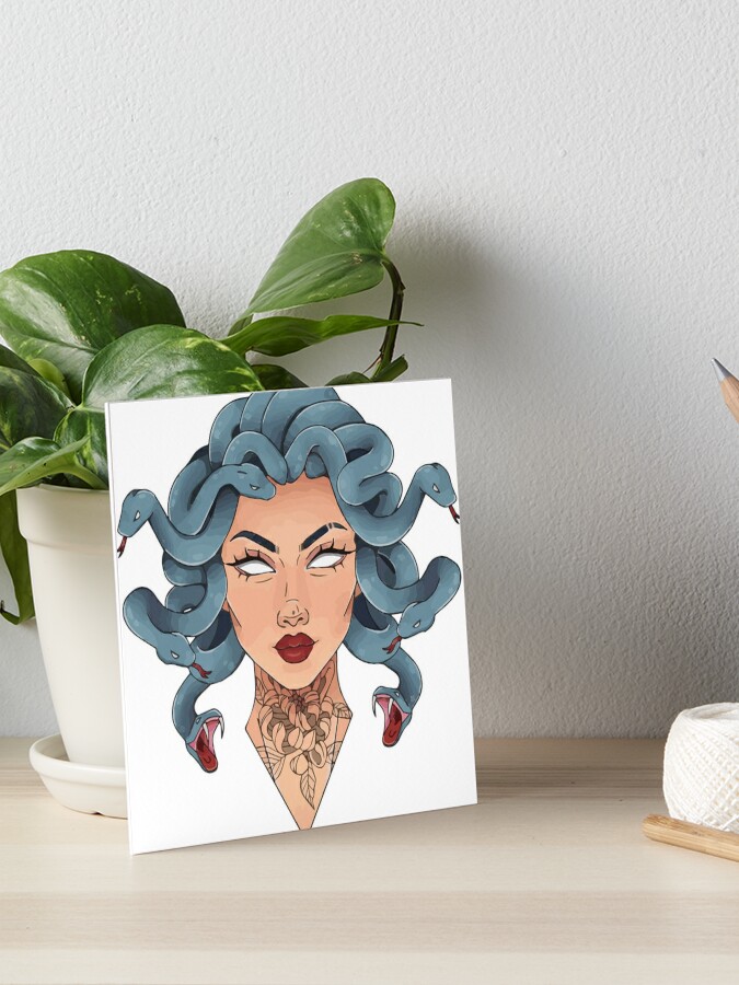 Greek Mythology Medusa | Art Board Print