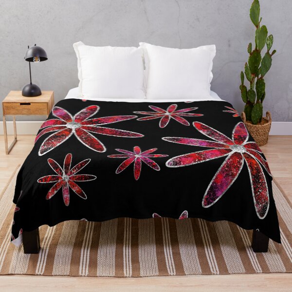 Item preview, Graffiti Splatter Spray Paint Flower Pattern designed and sold by that5280lady.