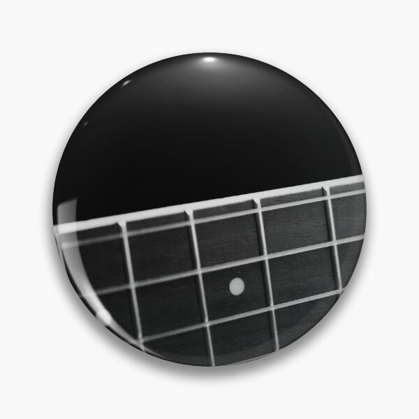 Item preview, Ukelele Fretboard (Black & White) designed and sold by debjaynedesign.