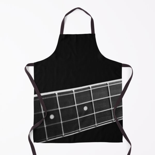 Item preview, Ukelele Fretboard (Black & White) designed and sold by debjaynedesign.