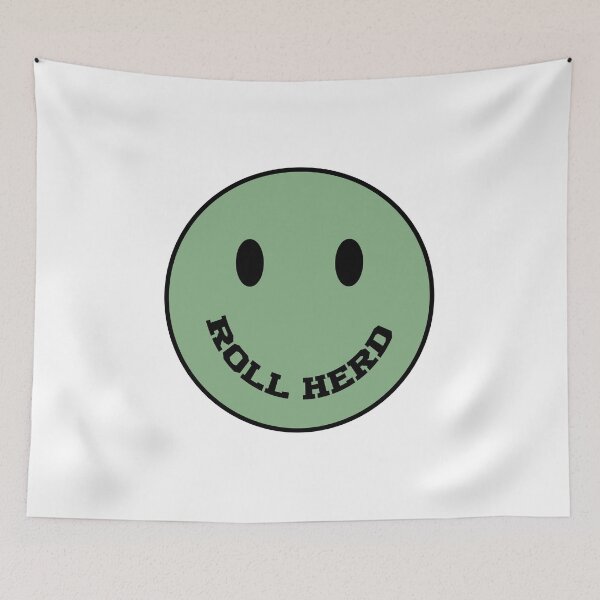 Item preview, Roll Herd Smiley - NDSU  designed and sold by Becca Miller.