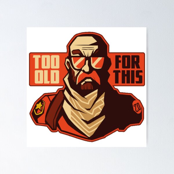 Item preview, Too Old For This CSGO  designed and sold by Tundra9.