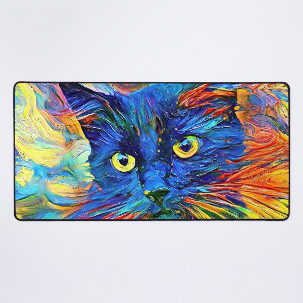 Item preview, DeepStyle abstraction cat designed and sold by blackhalt.