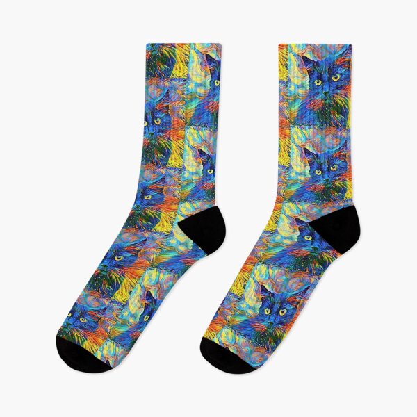 Item preview, DeepStyle abstraction cat designed and sold by blackhalt.