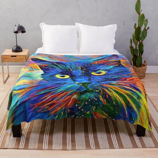Item preview, DeepStyle abstraction cat designed and sold by blackhalt.