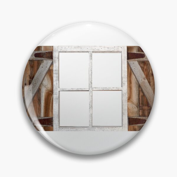 Item preview, white window and barn wood shutters, reclaimed wood designed and sold by Stephanie  Skeem.