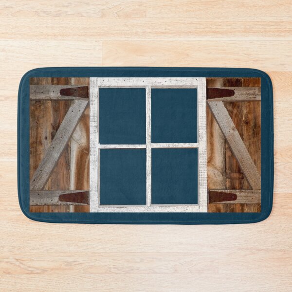 Item preview, white window and barn wood shutters, reclaimed wood designed and sold by Stephanie  Skeem.