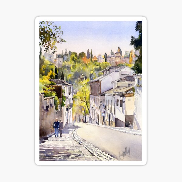 Item preview, Cuesta Chapiz, Granada, Spain designed and sold by Margaret Merry.