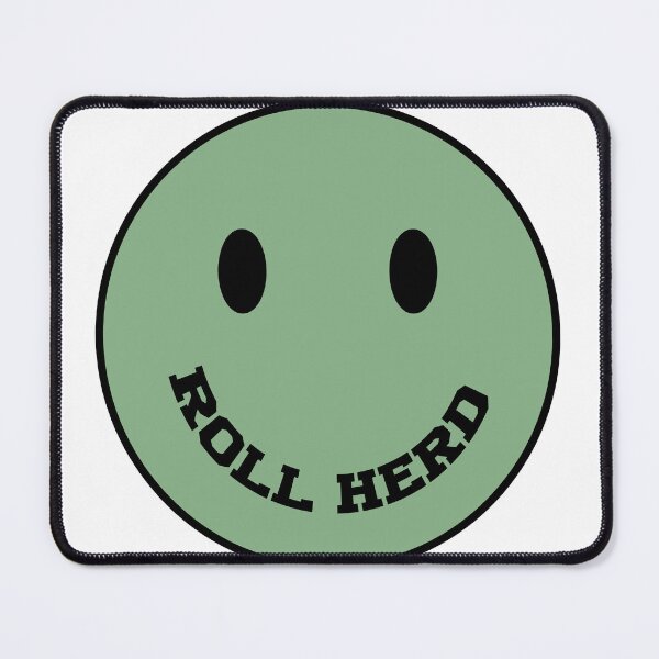 Item preview, Roll Herd Smiley - NDSU  designed and sold by Becca Miller.