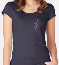 Tiny Flowers Women's Fitted Scoop T-Shirt