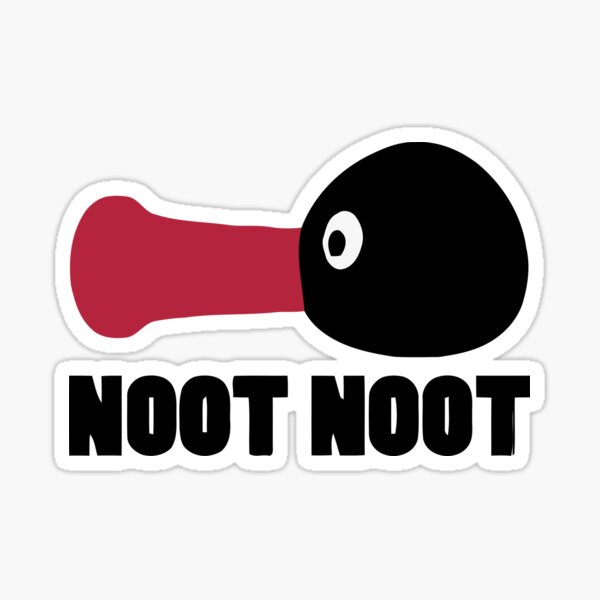 Vista previa del artículo con la obra «NOOT NOOT», diseñado y vendido por itwasallmydream.