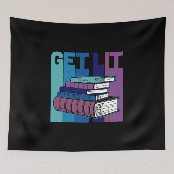Item preview, Get Lit - Books (Night Version) designed and sold by murkyswamp.