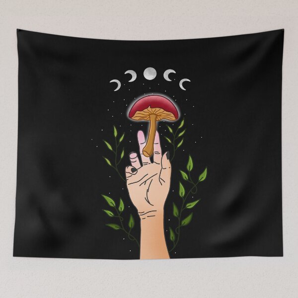 Item preview, Celestial Mushroom designed and sold by ethnicdrawing.