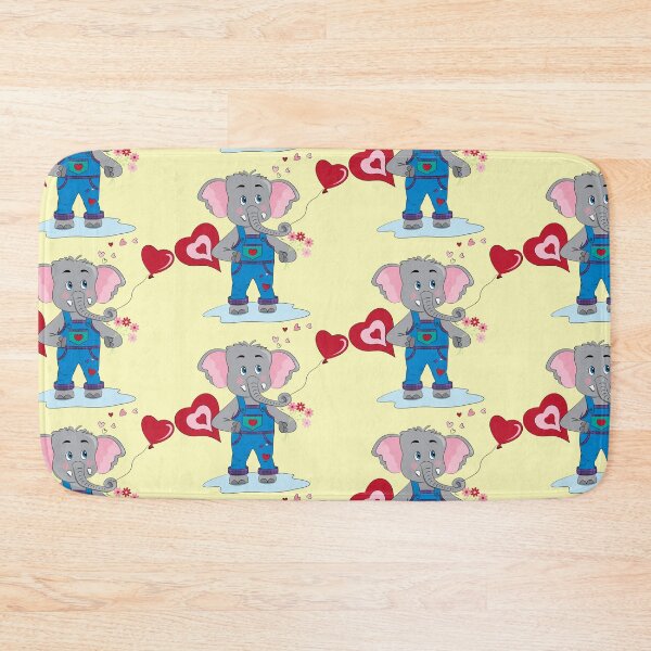 Item preview, Cartoon Elephant Spreading Some Love designed and sold by iCraftCafe.