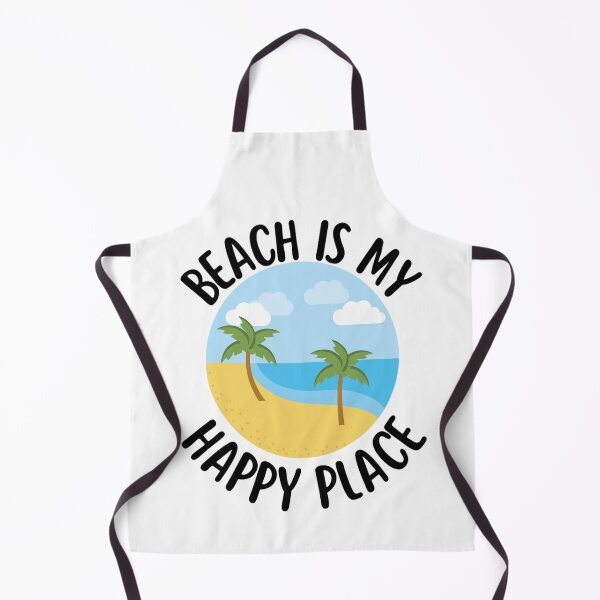 Item preview, Beach Happy Place Typography Beach Quotes For Happiness designed and sold by chetan786.